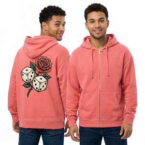 Sudadera con Capucha Morada Vintage Premium, Corte Holgado, Diseño Personalizado de Caballero Sosteniendo una Rosa en la Espalda, Sudadera para Hombre, Estilo Urbano - Product Image 4