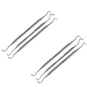 New High Quality Stainless Steel Periodontics Manual Dental Scaler Instrument Set Hospital Use Class I Grip Surgical - Product Image 4