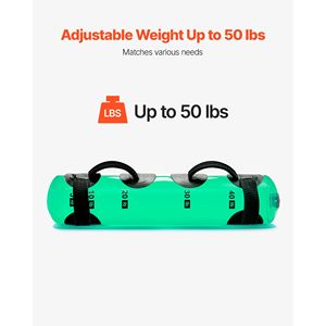 Pesi d'acqua portatili regolabili da 20 kg (50 libbre) per allenamento completo del corpo, stabilità e fitness - Product Image 4