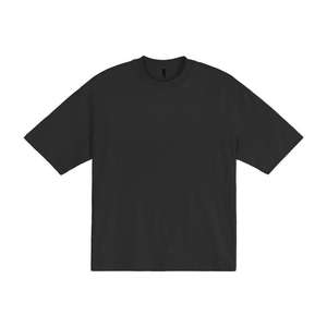 Camiseta de Verano de Manga Corta para Hombre, de Alta Calidad, Algodón/Poliéster, 250 g/m², Hombros Caídos, Talla Grande, con Logotipo Personalizado - Product Image 6
