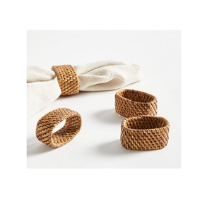 Anillo para Servilletas de Ratán a Precio de Mayoreo, Nuevo Diseño, Decoración de Mesa Estilo Rústico para Bodas y Fiestas, Fabricación de Vajillas - Product Image 5