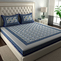 Parure de lit de luxe en microfibre brodée en polyester pour lits King/Queen/Super King – Vente en gros pour la maison et l'hôtellerie
