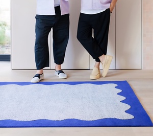 Tapis de designer 100 % laine tufté à la main – Forme irrégulière personnalisée, bordure festonnée moderne, tapis de luxe pour salon - Product Image 2