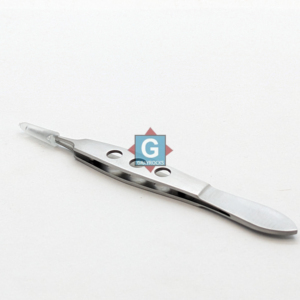 Pinzas quirúrgicas rectas para iris, kit quirúrgico Bishop Harman, pinzas delicadas de 8.5cm, fijación manual dentada - Product Image 3