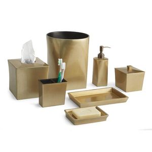 Ensemble de salle de bain en métal design pour hôtel, complexe hôtelier ou intérieur résidentiel contemporain – Artisanat élégant et raffiné - Product Image 1