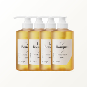 ครีมอาบน้ำขัดผิว Months and Days Perfume Care Body Wash Le Bouquet ขนาด 500 มล. แพ็ค 4 ชิ้น ครีมอาบน้ำสำหรับผู้หญิง - Product Image 3