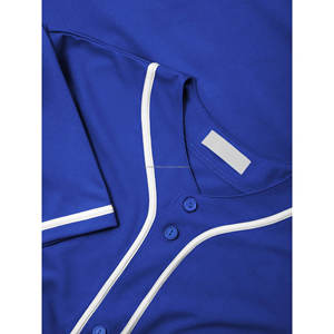 Vente en gros de 100% hauts de baseball en polyester maillot d'impression par sublimation vêtements de sport respirants pour baseball et softball options de taille plus - Product Image 6