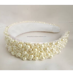 Accessoires pour cheveux unisexes pour enfants pour la Saint-Patrick, bandeau personnalisé brodé avec des perles florales nouées et des paillettes - Product Image 1