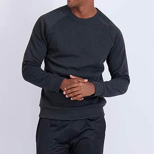 Sweat-shirt à col rond en molleton doux pour homme, pull sportif, confortable et chaud, mélange de coton de qualité supérieure, streetwear décontracté - Product Image 3