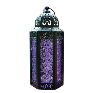 Lanterne décorative en métal noir style ferme moderne, pour bougies suspendues, décoration intérieure et extérieure, et centres de table de mariage - Product Image 5