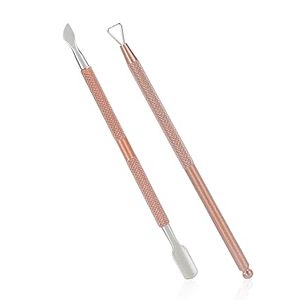 High Quality Stainless Steel Nail Pusher Cuticle Set Scissors+Pusher+Nipper Clipper Dead Skin Manicure Set for Fingers Silver - Product Image 1