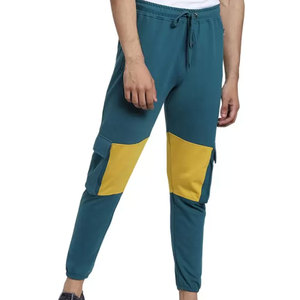 Top Selling Men's Heavyweight Mid Waist Straight Casual <b>Fit</b> Cotton Joggers Breathable Eco-Friendly for Daily Wear Street Style - Product Image 1