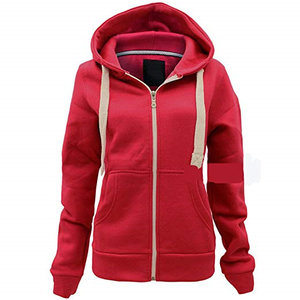 Sudadera con Capucha Juvenil 100% Algodón, Sin Arrugas, Color Sólido, Manga Regular, Corte Regular, Transpirable, Moda Urbana de Invierno - Product Image 2