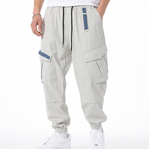 Men's Streetwear <b>Cargo</b> Pants Multi-Pocket Tactical Joggers Hip Hop Techwear Trousers Loose Fit Casual Utility Pants - Product Image 1