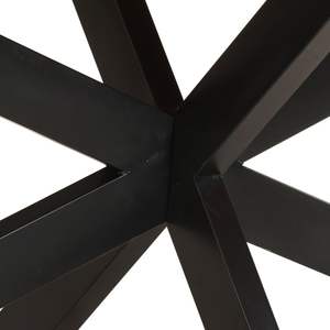 Table à manger en bois massif recyclé, disponible en plusieurs couleurs, fabriquée à la main à partir de bois recyclé - Product Image 4