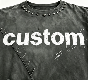 เสื้อยืดผู้ชายทรงปกติผ้าฝ้าย 100% ซักแล้ว ราคาโรงงาน สั่งทำได้ตามต้องการ สตรีทแวร์ ผู้ผลิตเสื้อผ้าสั่งทำ MOQ ต่ำ - Product Image 2