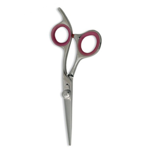 Tijeras de Peluquería de Acero Inoxidable con Hoja Recta Afilada y Punta Redonda para Uso en Salón de Belleza - Product Image 6