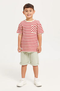 Camisetas de Alta Calidad 100% Algodón 210gsm para Niños, Camisetas Personalizadas con Logotipo, Camisetas de Manga Larga con Cuello Redondo para Hombre, Diseño Sólido - Product Image 4