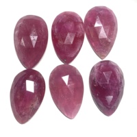 Perles ovales en rubis naturel rouge certifiées IGI en gros pour colliers, bracelets, accessoires de bijoux, pierres précieuses en vrac, mode et design