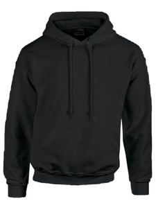 Sudadera con Capucha Personalizada de Color Sólido, 300g, 100% Algodón, Antipilling, para Hombre, Corte Regular, con Logotipo Frontal en Seda - Product Image 5