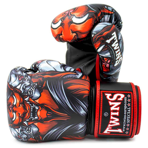 Guantes de Boxeo Twins Profesionales con Impresión Personalizada, Último Modelo, Impresión por Sublimación Completa, Equipo de Entrenamiento Twins, Guantes de Cuero Premium - Product Image 1