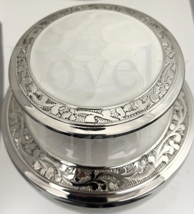 Urna de Aluminio Thera Royal, Elegante Recipiente para Cremación, Recuerdo Conmemorativo, Decoración para el Hogar, Accesorios Funerarios, Duradera y Ligera - Product Image 2