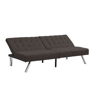 Sofá Cama con Estructura de Madera Estilo Espresso y Patas de Acero Inoxidable, Mueble para el Hogar de Gran Atractivo - Product Image 6