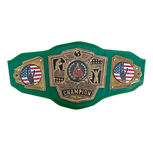 Personalized Wrestling Championship Belt Custom <b>Name</b> Title Heavyweight Zinc Alloy <b>Plate</b> 4mm Leather Strap Sports Award - Product Image 5