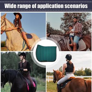 Almohadilla para Montar a Caballo sin Montura con Estribos |   Almohadilla de Silla de Montar sin Montura Transpirable con Forro Polar |   Equipo de Equitación Cómodo - Product Image 5