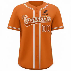 Conjunto de Uniforme Deportivo de Béisbol para Hombre, de Secado Rápido, Transpirable, 100% Poliéster, con Logotipo Personalizado, para Adultos - Product Image 3