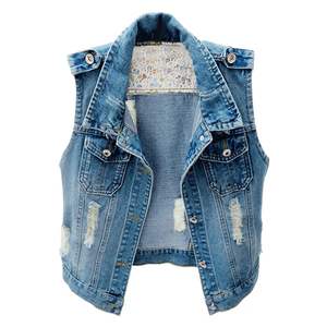 Chaqueta Vaquera de Mezclilla para Mujer de Primera Calidad, Lavada, con Bordado de Perlas en Toda la Superficie, Logotipo Personalizado, Chaquetas Vaqueras Lisas para Mujer - Product Image 3