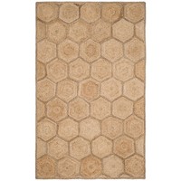 Tapis de sol rectangulaire moderne en jute, tressé à la main, fabriqué à la machine, antidérapant, antimicrobien, pour l'extérieur, le bureau, la plage