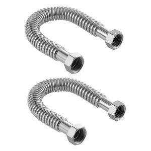 Kit per Scaldabagno da 18 Pollici con Connettore Flessibile di Ingresso da 1'' FIP X 1'' FIP per Facile Installazione di Tubi Idraulici - Product Image 1