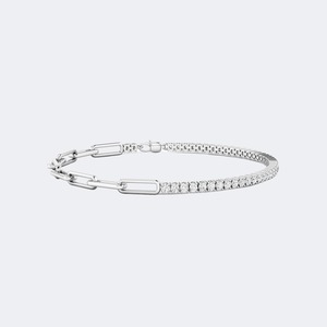 Luxury Lab Grown Round Diamond <b>Bracelet</b> 14K Gold Women Wedding Jewelry 1.51CTW Certified E F Color VS VVS Purity IGI SGL - Product Image 3