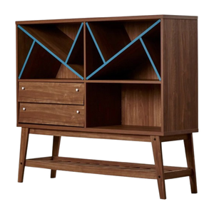 ตู้ไม้สักดีไซน์ทันสมัยทำจากอินโดนีเซียสำหรับวางทีวีห้องนั่งเล่นห้องนอนเฟอร์นิเจอร์ - Product Image 2