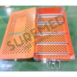 Caja de Esterilización de Aluminio para Instrumental Quirúrgico, Bandeja Quirúrgica de Aluminio Reutilizable - Product Image 2