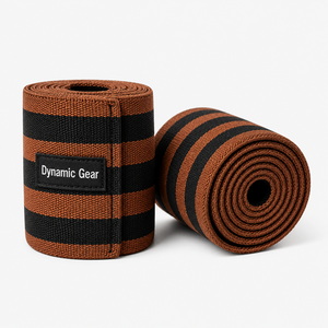 Bande de compression réglable pour la musculation et l'entraînement en salle de sport, support élastique en néoprène pour le coude avec fermeture - Product Image 5