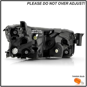 <b>LED</b> <b>Projector</b> Headlights Headlamps Assembly Replacement Left+Right For All Types Of Rides - Product Image 6