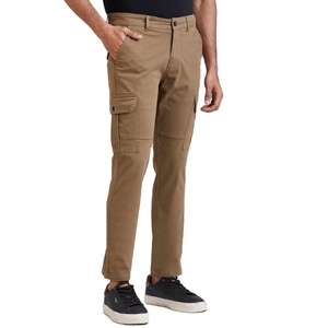 Vente en gros de pantalons cargo de travail doubles en toile 100% coton personnalisés pour hommes pantalons de survêtement pour hommes pantalons cargo pour hommes - Product Image 1