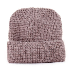 Bonnet d'hiver tricoté uni en gros, personnalisé avec étiquette tissée, pour homme, style streetwear, nouvelle collection - Product Image 1
