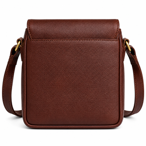 Bolso Bandolera de Cuero Genuino para Hombre, Bolso de Mensajero Vintage con Múltiples Compartimentos, Bolso de Viaje - Product Image 2