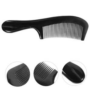 Peine de Cuerno de Vaca para Peinar el Cabello, Ecológico, Hecho a Mano, Forma Natural, Diseño Moderno, MN EXPORTS MNE-412, Regalo Empresarial, Decoración del Hogar - Product Image 3
