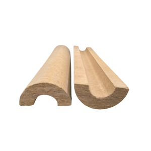 Tuberías de Lana de Roca Fabricadas por el Fabricante, Tubos para Plantas, Corte CNC AutoCAD, Aislamiento Térmico, Venta al Por Mayor - Product Image 1