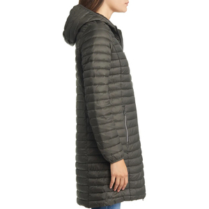 Blouson matelassé noir à capuche pour homme, coupe-vent, décontracté, hiver, fermeture éclair, rembourrage polyester épais, coupe ample, manches classiques - Product Image 1
