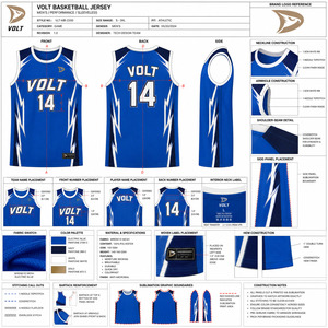 Aurora Basketball Jersey Men's Sleeveless Tank Top Blue Lightning Print Sublimated Moisture Wicking <b>Athletic</b> Fit - Product Image 5