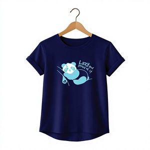 Women's White Cotton T-Shirt with Embroidery Slim Fit O-Neck Short Sleeve Casual Spring Summer <b>Top</b> - Product Image 3