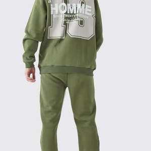 Ensemble de jogging premium imprimé à capuche pour homme, léger, respirant et extensible, fabriqué au Pakistan, idéal pour le printemps - Product Image 2