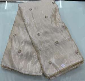 Tela Premium Transpirable, Ecológica, de Secado Rápido, Tejida en Viscosa, con Estampado Cosmos, con Cuentas Originales Bordadas, para Bolsos de Niñas - Product Image 2