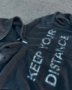 Sudadera con capucha de gran tamaño unisex para hombre, 100% algodón, con estampado de letras personalizadas, estampado de pantalla Vintage de alta calidad - Product Image 6