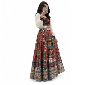 Vestidos Étnicos Vintage para Mujer, Vestidos Musulmanes de Fiesta, Lindos Vestidos Culturales Afganos, Envío a Todo el Mundo, Vestidos Formales Kuchi Vintage - Product Image 2